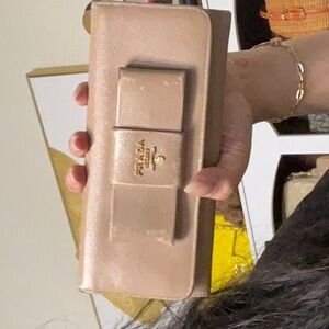 36. Prada Tan  Sold As Is Desc In Live No Cancel/ Returns